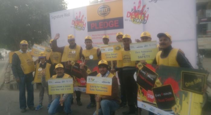 Hella India Lighting participates in Road Safety Week