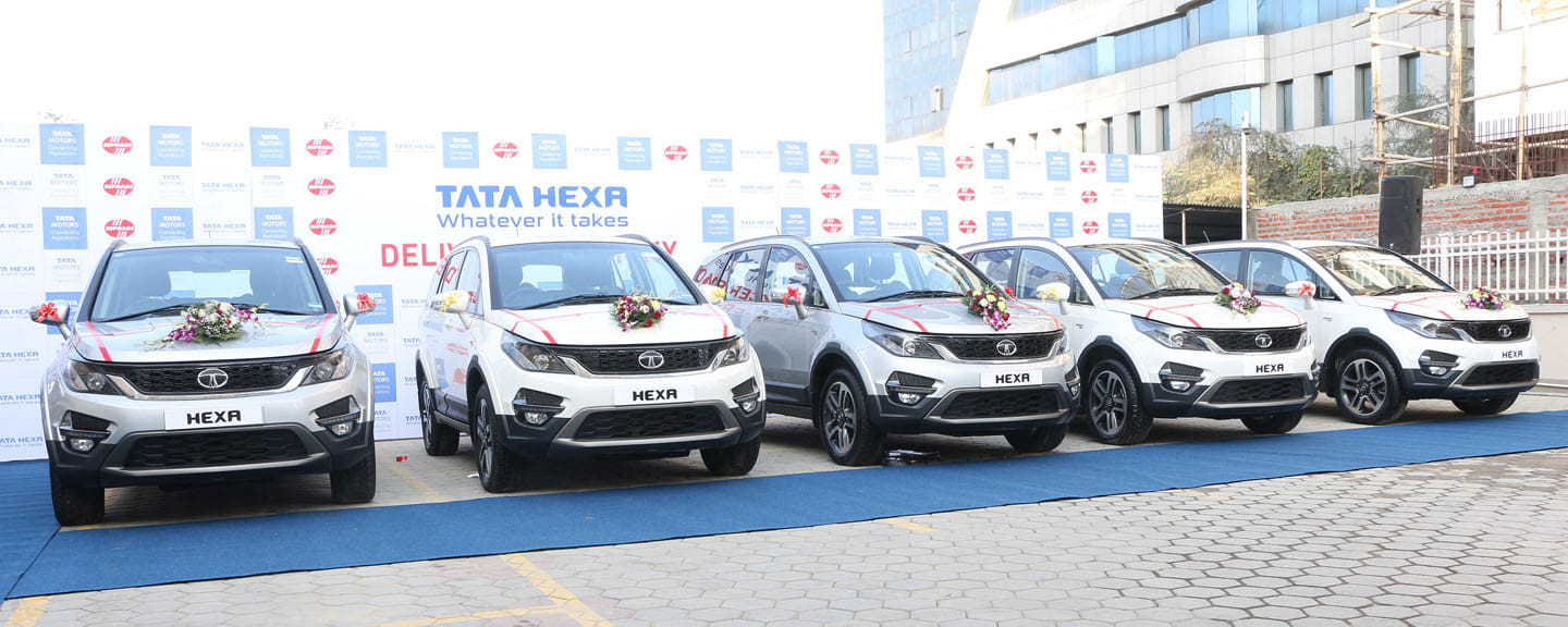 Tata Motors launches the Hexa in Nepal