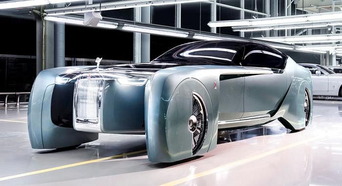 Rolls-Royce Vision Next 100 concept previews the future of luxury