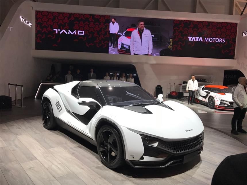 Tata Motors reveals snazzy Racemo sportscar in Geneva