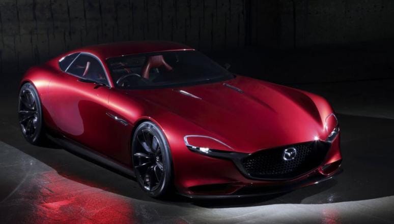 Mazda unveils RX-vision rotary sports car concept in Tokyo