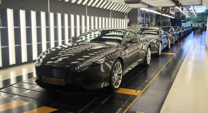 Aston Martin rolls out its final DB9