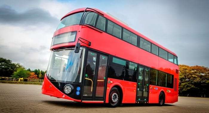 Volvo Bus reveals new electric hybrid double-decker