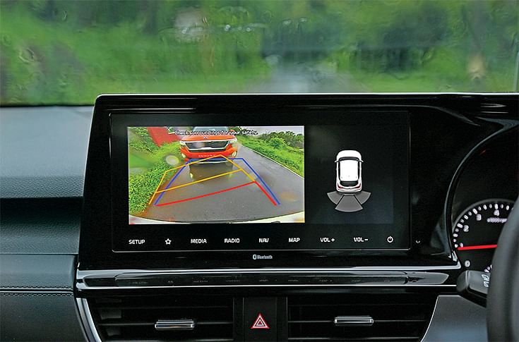 Kia Seltos infotainment