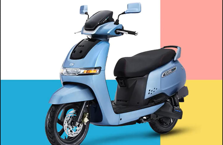 The price of TVS electric scooter has fallen drastically, it will get full luxury features with a long range of 312km