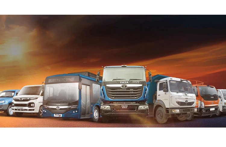 Tata Motors Commercial Vehicle Sales Rise 25% in December 2025