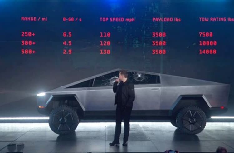 Tesla reveals radical Cybertruck with 800-kilometre range | Autocar ...
