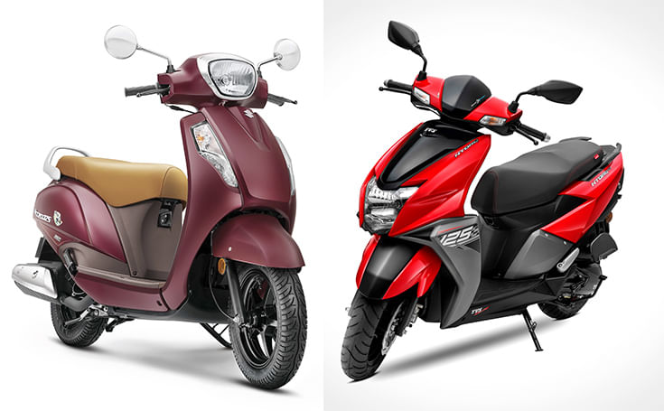 Suzuki steals scooter market share show in April-October, TVS walks the NTorq