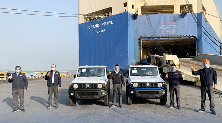 Maruti Suzuki begins exporting made-in-India Jimny SUV