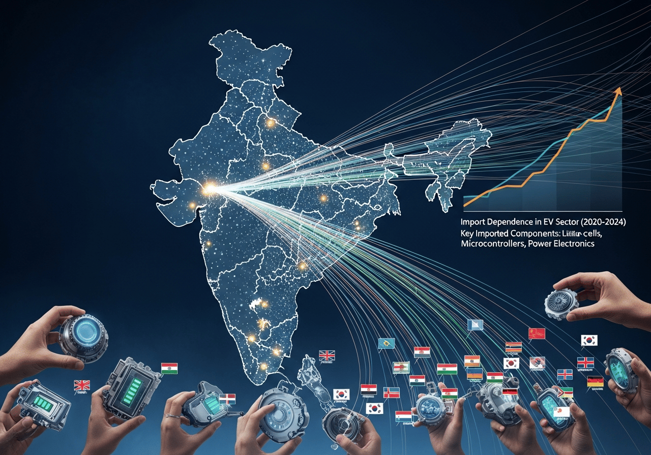 Economic Survey Flags Import Dependence Risk in Electric Vehicle Push