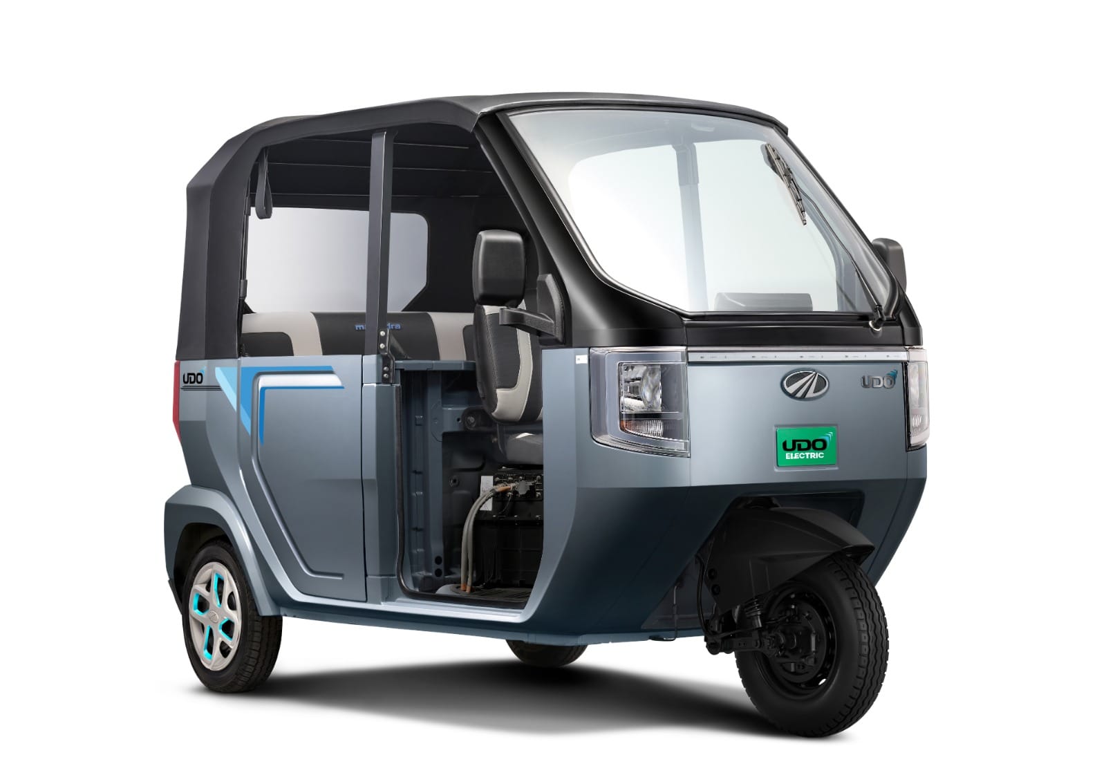 Mahindra Launches UDO Electric Auto-Rickshaw at ₹3.59 Lakh