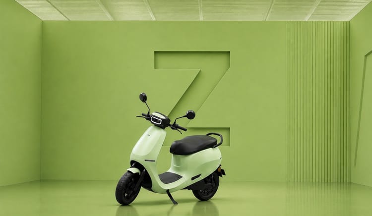 Ola Electric Launches S1Z Scooter with In-House LFP Battery Technology