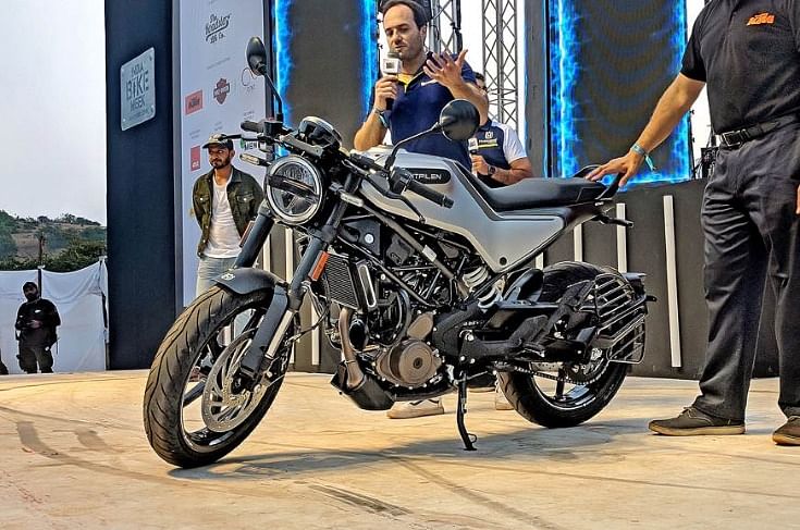 Husqvarna debuts Svartpilen 250, Vitpilen 250 at India Bike Week