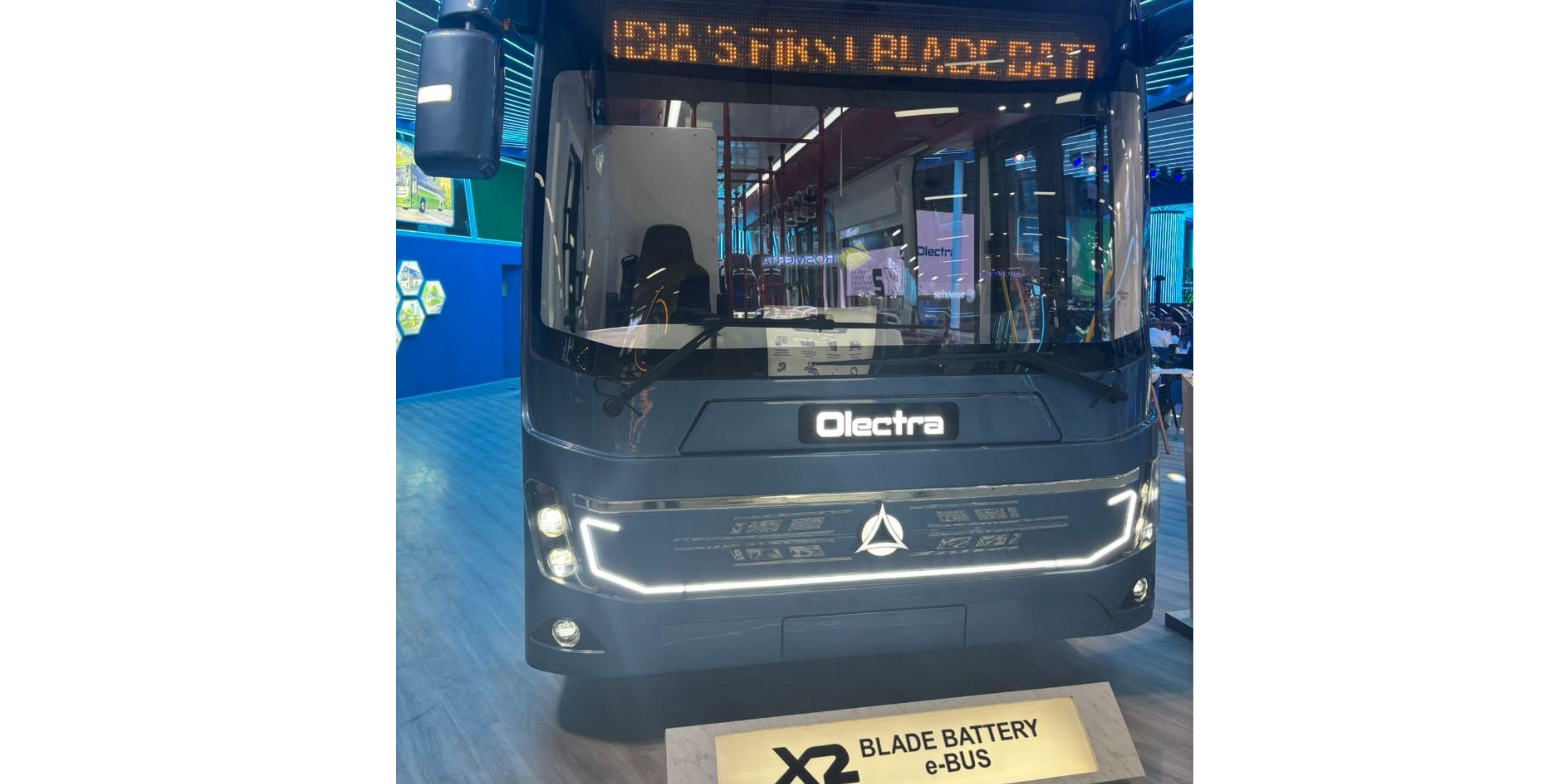 Olectra showcases electric mobility innovations at Bharat Mobility Global Expo