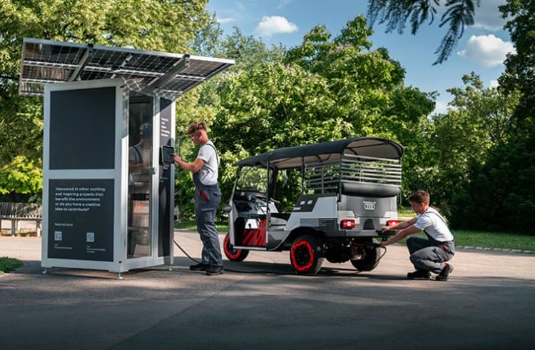 This is the first joint project between both Audi AG and the Audi Environmental Foundation in addition to Nunam. This is the first joint project between both Audi AG and the Audi Environmental Foundation in addition to Nunam.
