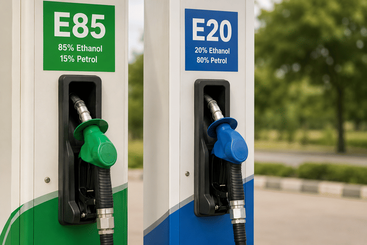 E85 Fuel Delivers Lower Running Efficiency Than E20 in Real-World Flex-Fuel Motorcycle Test
