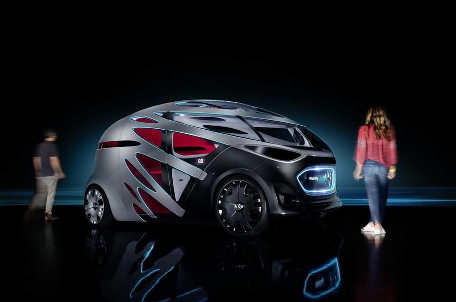 Mercedes Vision Urbanetic concept is versatile driverless van