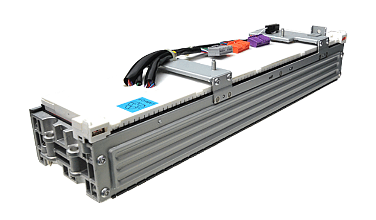 Integrated battery module with high performance cells, cell voltage sensing lines and cell temperature sensors.