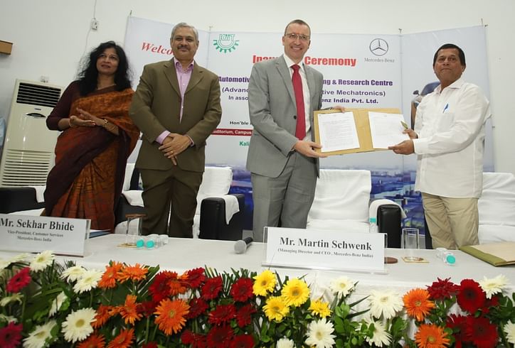 Mercedes-Benz India and KIIT ink MoU to offer auto mechatronics programme