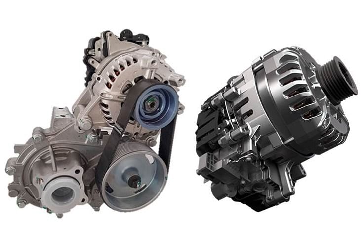 Valeo&#39;s 48V powertrain solution delivers up to 12kW peak power and 6kW continuous power, best-in-class power-to-weight ratio of motors and can be tuned to suit the best system efficiency in most of its real- world operating points and not just one point peak efficiency.