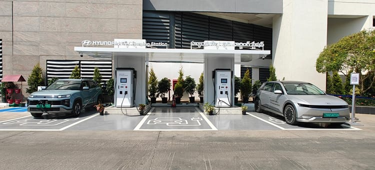 Hyundai Taps 30,000+ Charging Points via myHyundai App