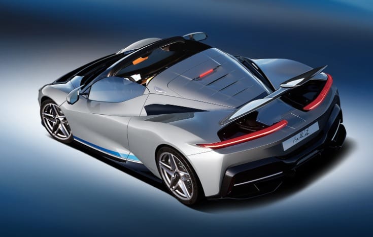 Automobili Pininfarina unveils new Battista Targamerica as world’s first coach-built electric hypercar