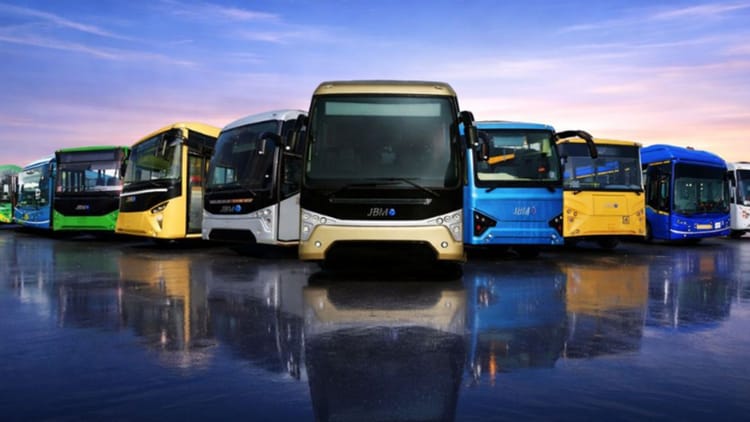 JBM Auto Captures 24% of India's Electric Bus Market in FY26