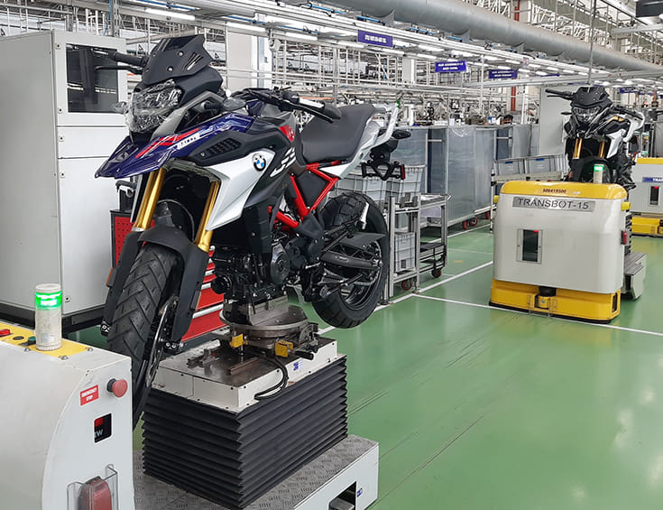 New BMW G 310 GS rolls out from TVS’ Hosur plant 