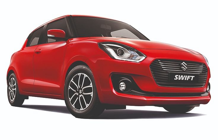 Current third-generation Swift was launched at the Auto Expo 2018 and has now democratised safety features such as dual airbags, ABS and EBD across all trims right from the entry-level LXi variant.