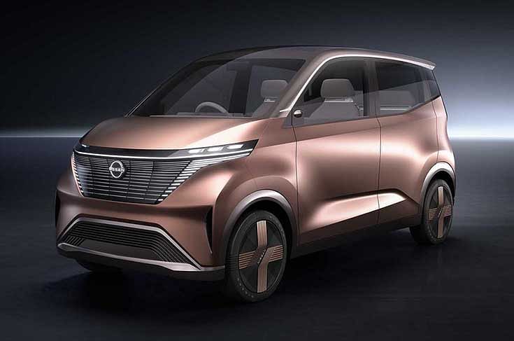Nissan reveals electric IMk city car concept ahead of Tokyo Show