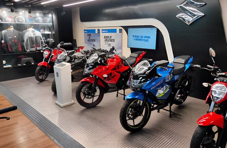 Suzuki Motorcycle August Sales Grow 6% while Exports Dip