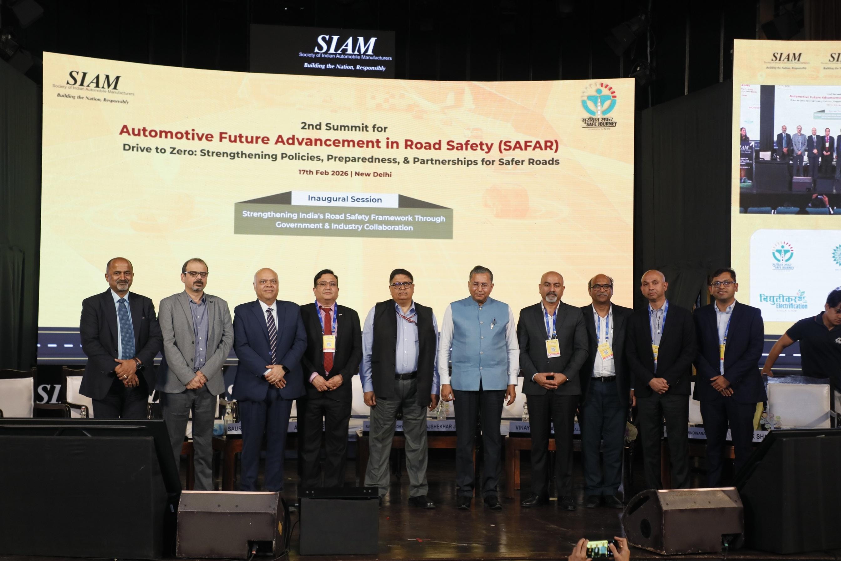 SIAM Convenes Second SAFAR Summit to Advance India's Road Safety Agenda