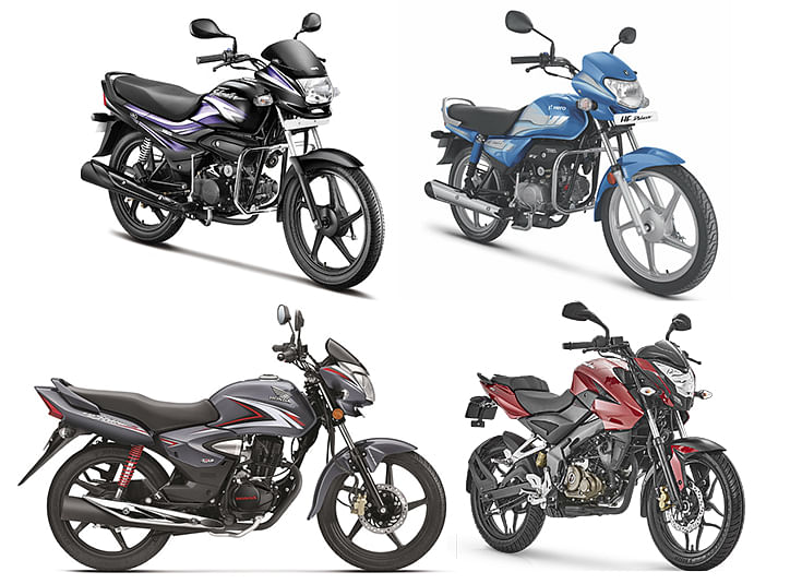 hiro Top 10 Motorcycles in August 2020 | Hero Splendor, Hero HF
