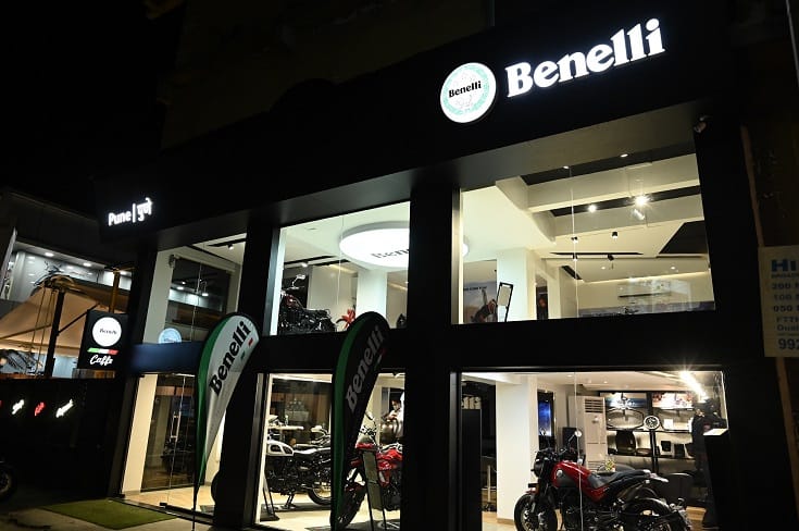 Benelli India opens 40th showroom in Pune, gets first Benelli Cafe in the country