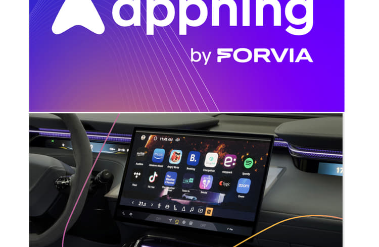Forvia Appning Forvia’s new app store used by 23 brands named ‘Appning’ | Autocar ...