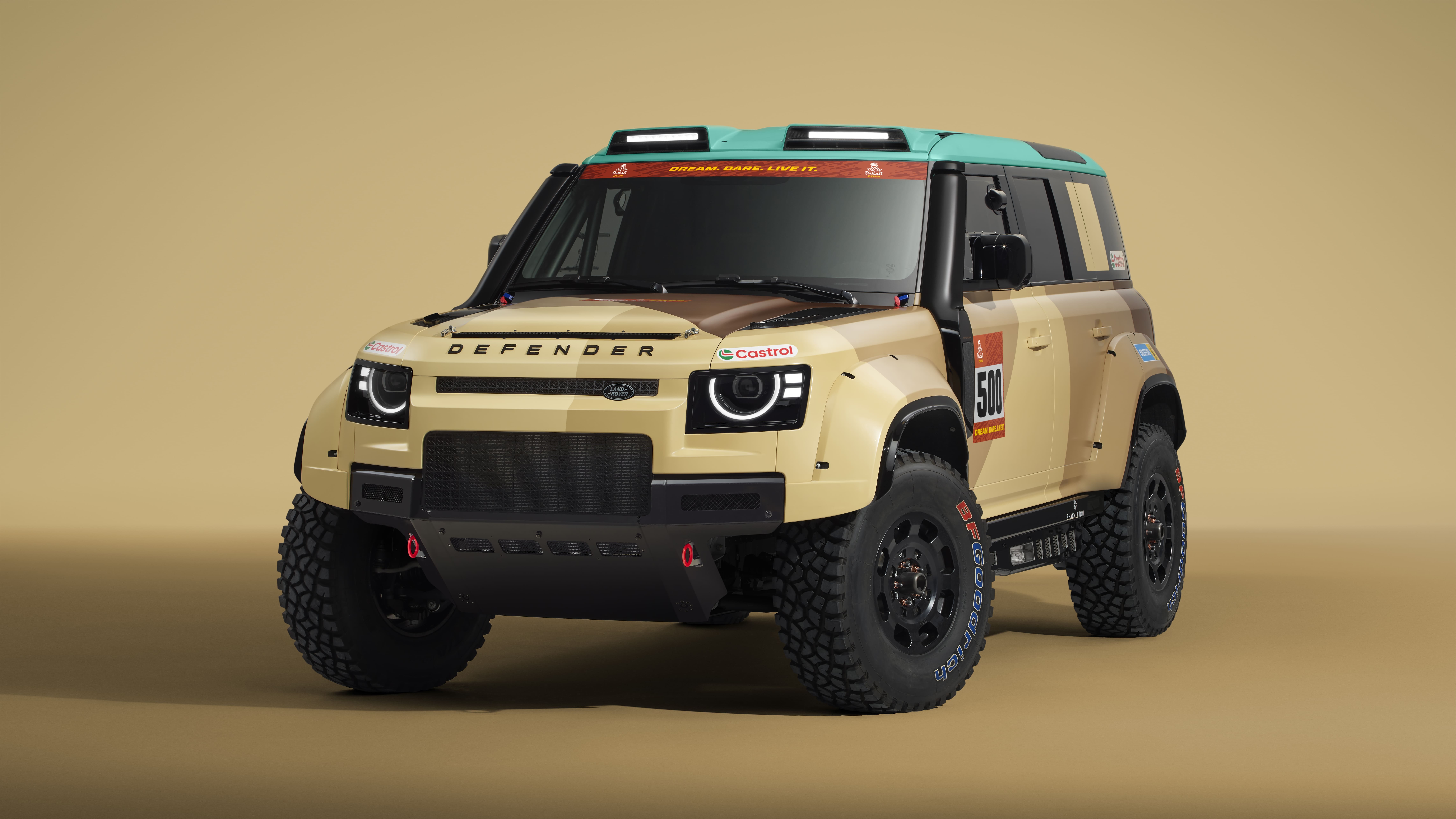 Defender Unveils D7X-R Rally Car for 2026 Dakar Debut