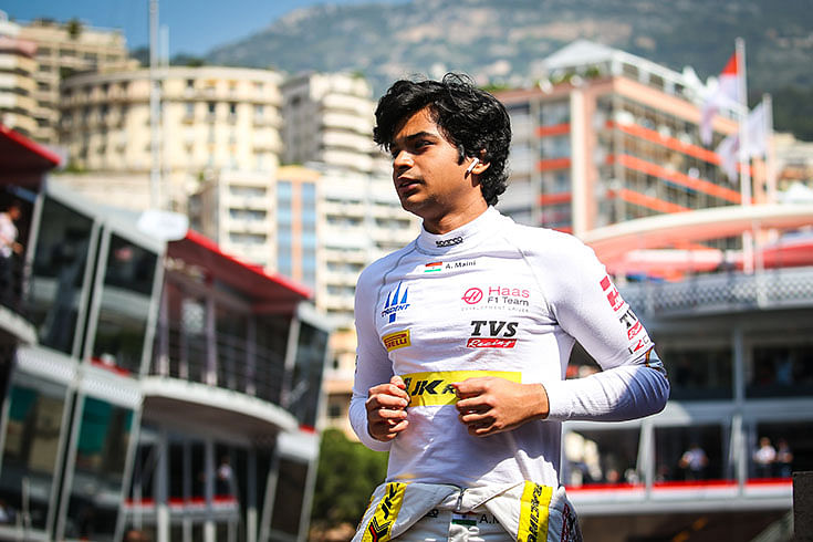 Twenty-one-year-old Arjun Maini has signed up with Finnish management firm e-Ace International.