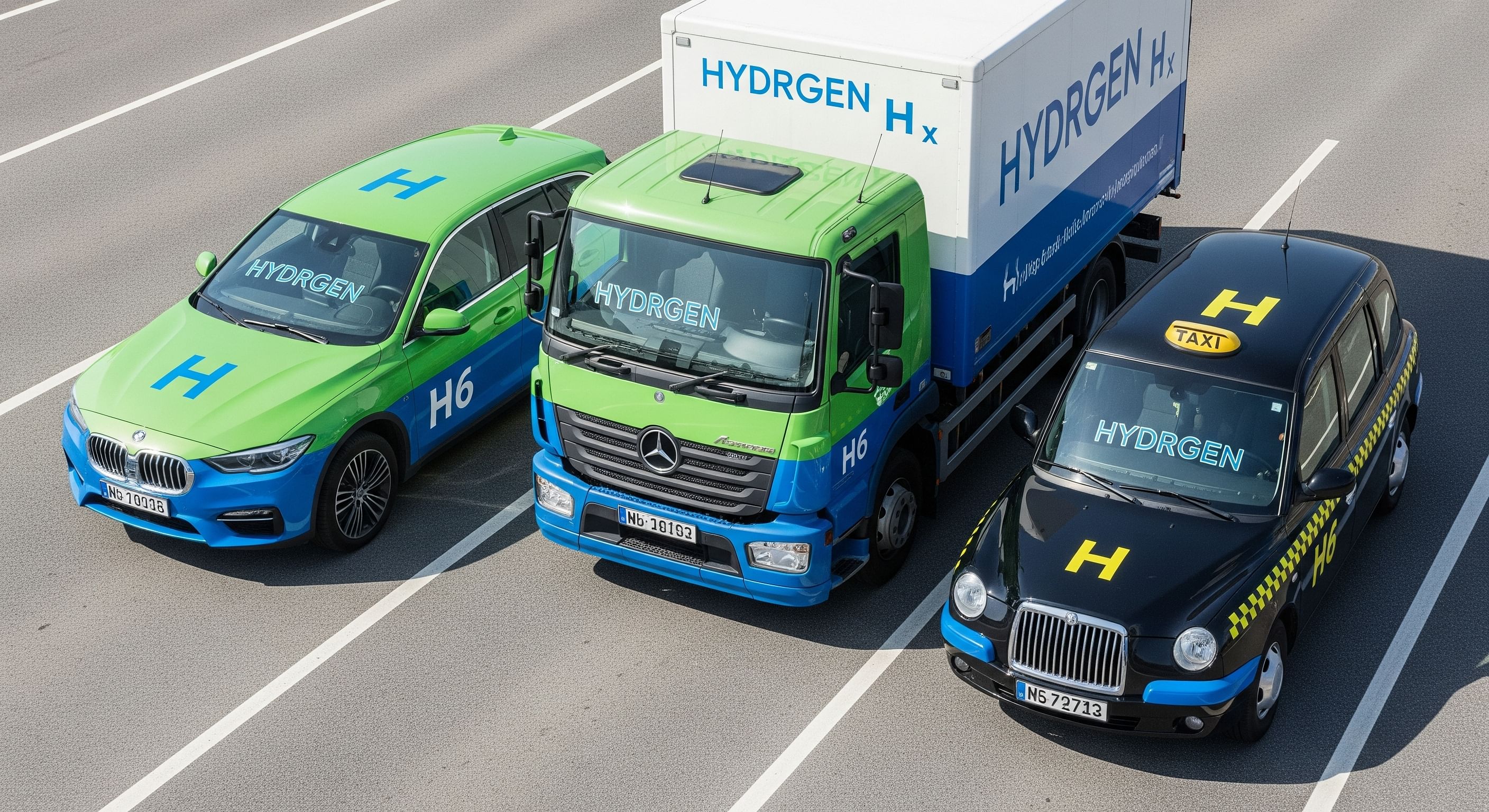 Innovative Number Plates for Hydrogen Vehicles in India
