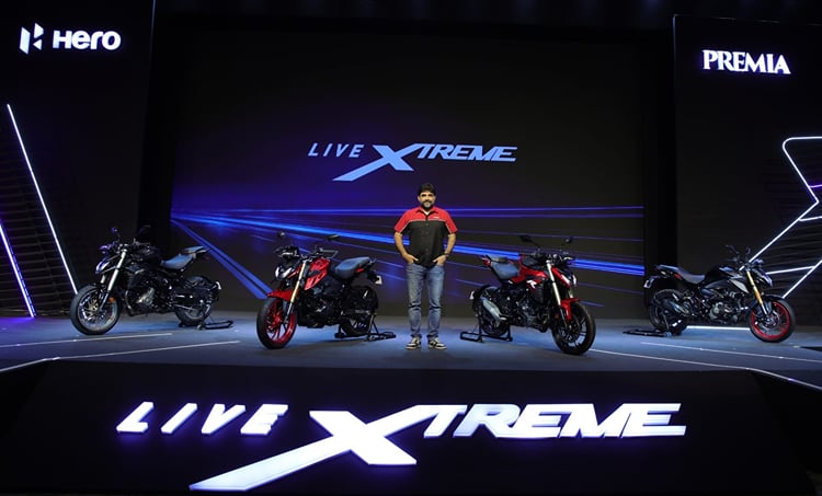 Hero MotoCorp Launches Updated Xtreme 160R 4V and Xtreme 250R