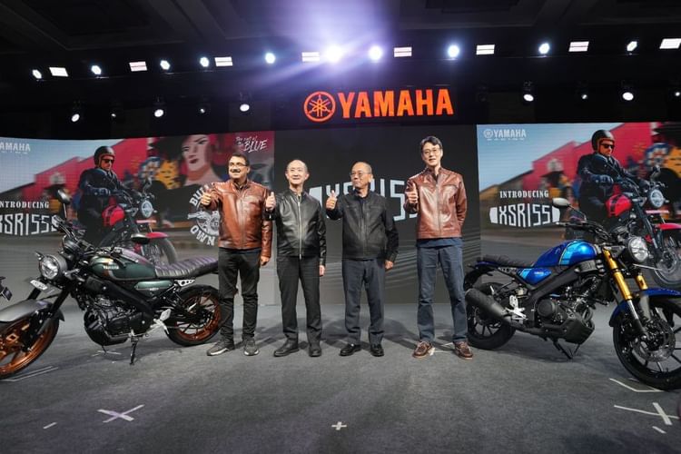 Yamaha India Launches XSR155 at Rs 1.5 Lakh, Unveils First EVs AEROX-E and EC-06