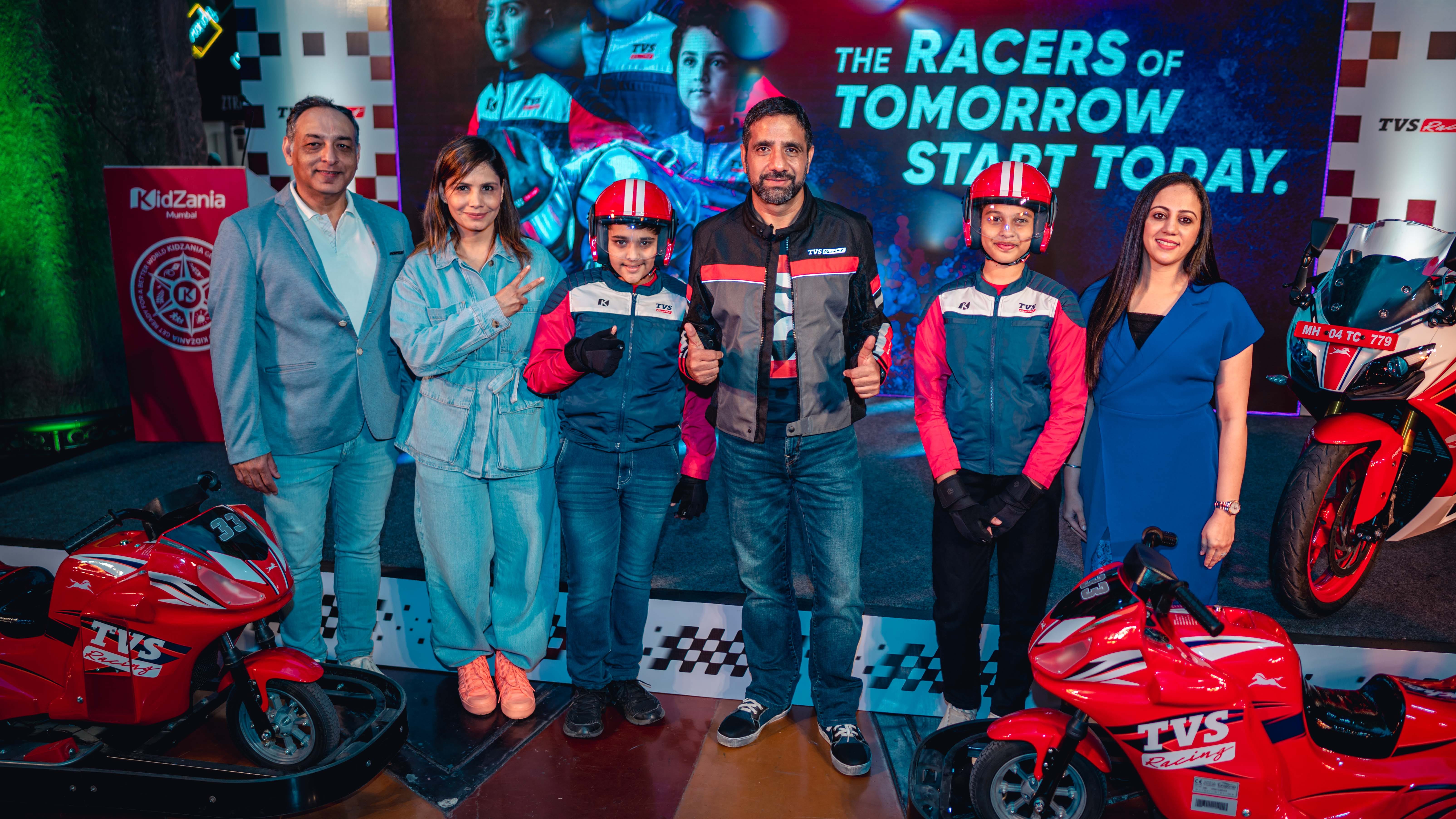 KidZania India, TVS Racing Experience Centre join hands to launch India’s first racing experience centre for children 