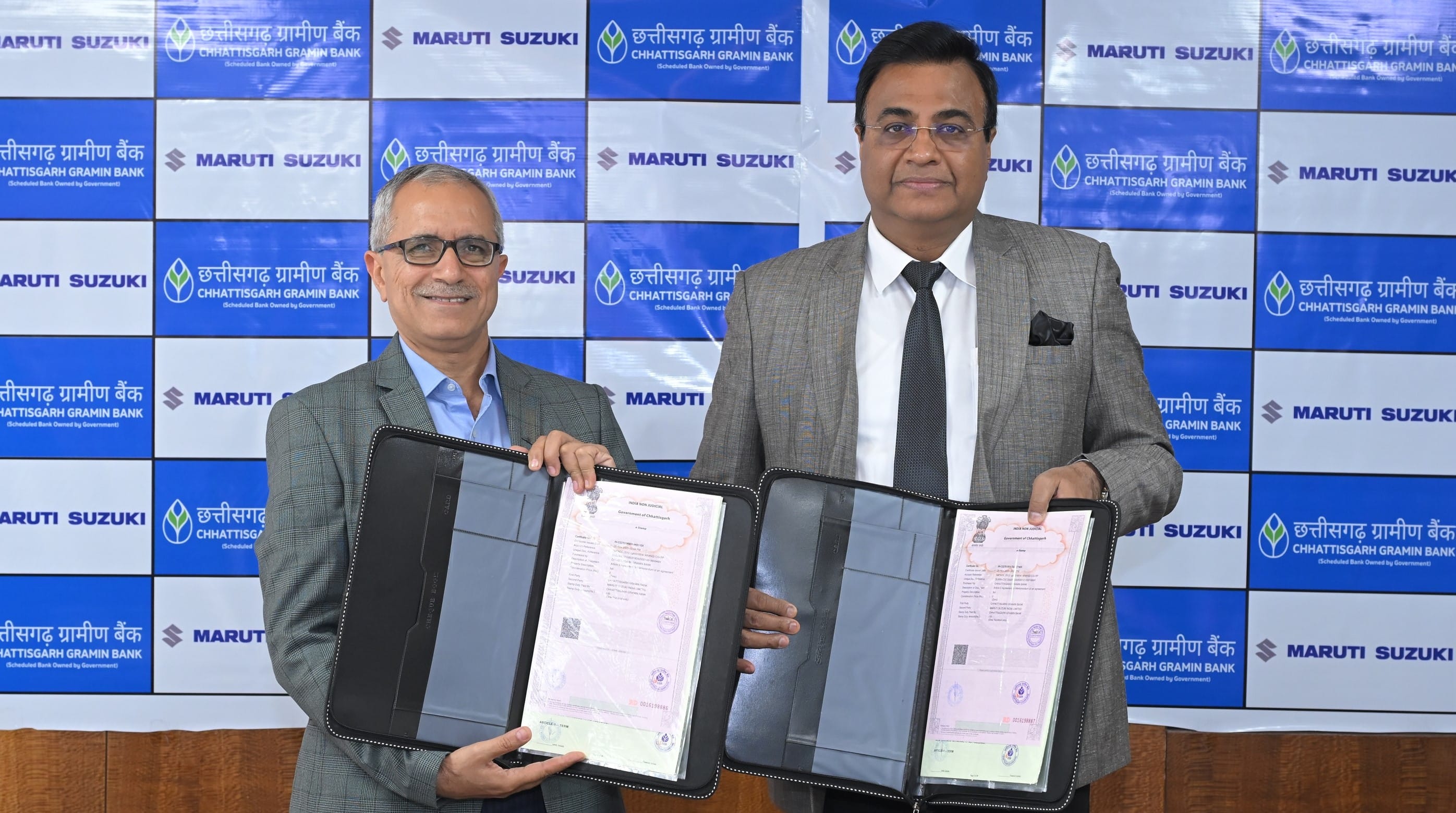Maruti Suzuki Partners with Chhattisgarh Gramin Bank for Vehicle Financing