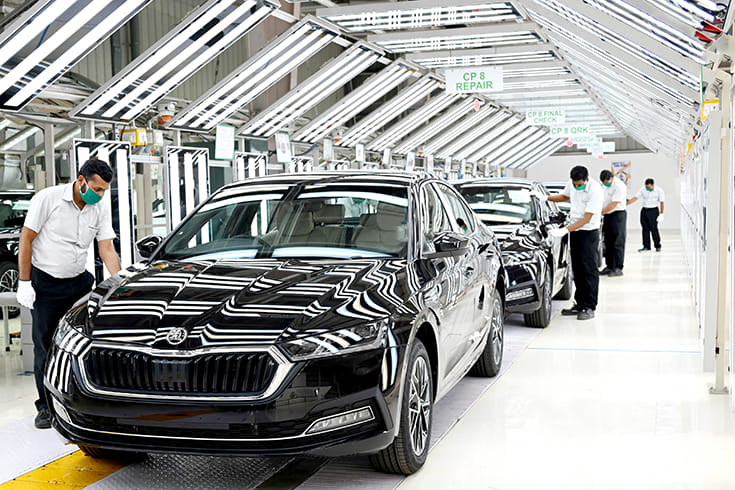 Skoda begins manufacture of new Octavia in India