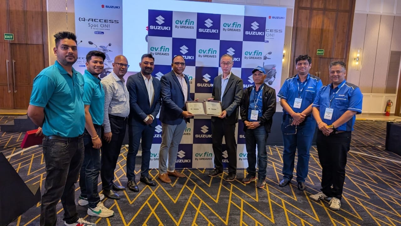 Suzuki Motorcycle India Partners with Greaves Finance for Electric Scooter Financing
