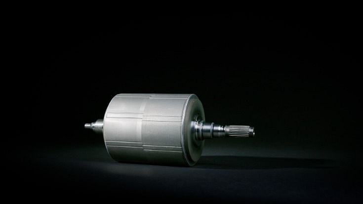 Electric motor rotor