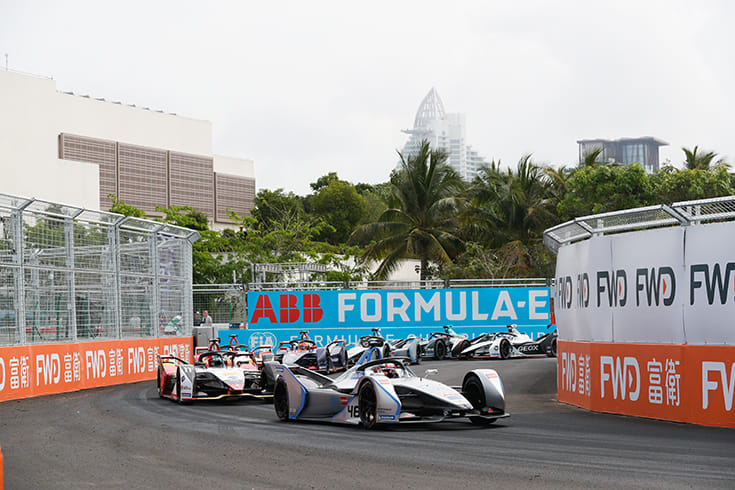 Jean-Eric Vergne wins in Sanya; Mahindra Racing and Envision Virgin Racing tied at 97 points each