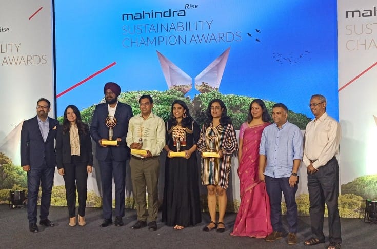 M&M announces winners of the Mahindra Rise Sustainability Champion Awards