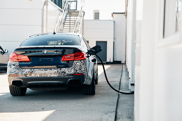 BMW Group trial vehicle ‘Power BEV’ explores what is technically possible.