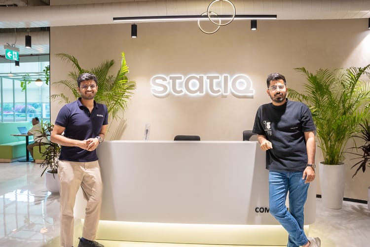 (Left to Right) Akshit Bansal, Co-Founder & CEO & Raghav Arora, Co- Founder & CTO, Statiq