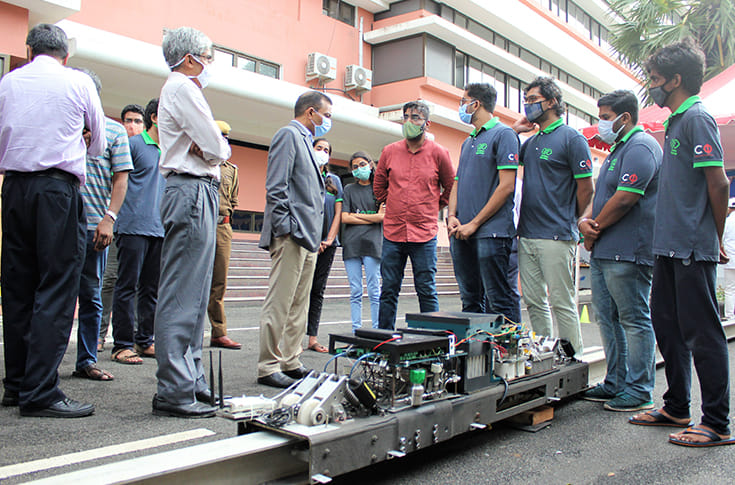 This is the first such facility built by students to test the fifth form of transportation which is expected to be ready by March, 2022.